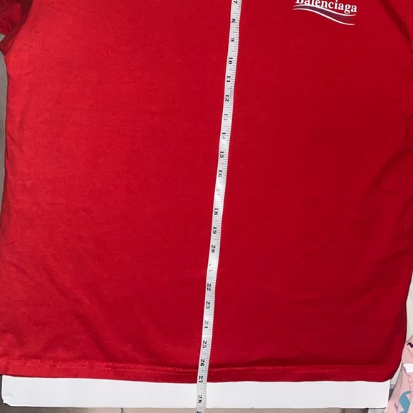 BALENCIAGA Red T-Shirt - Picture 6 of 6